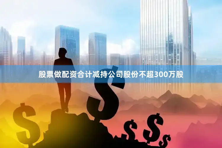 股票做配资合计减持公司股份不超300万股
